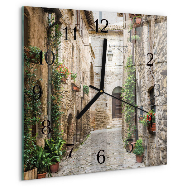 Square wall clock Avenue