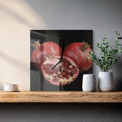 Square wall clock Grenade