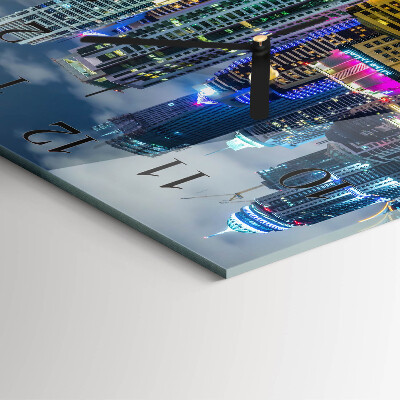 Square wall clock City