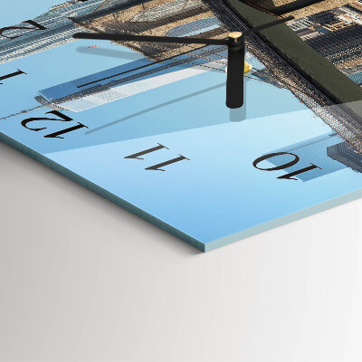 Square wall clock Horizon