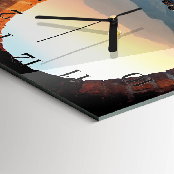 Square wall clock Great Wall of China