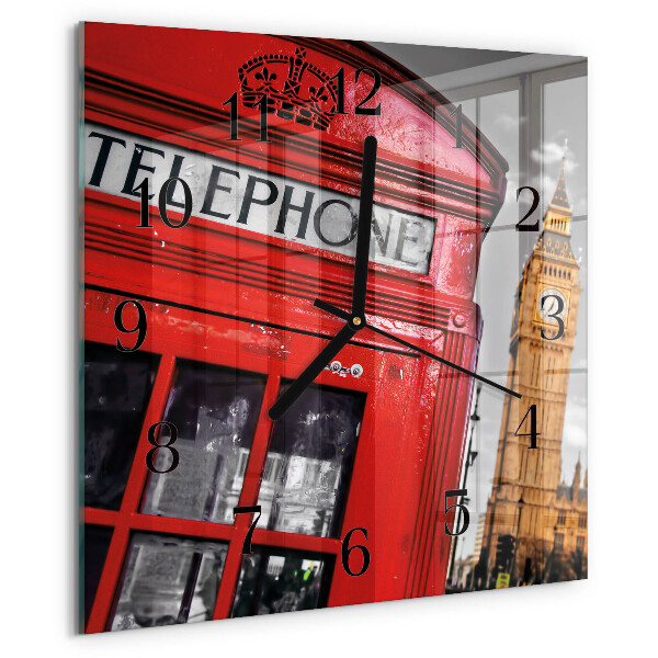 Square wall clock London