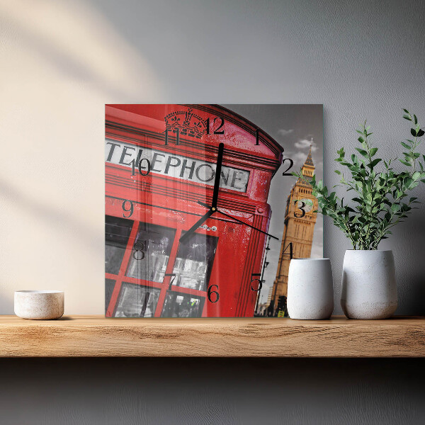 Square wall clock London