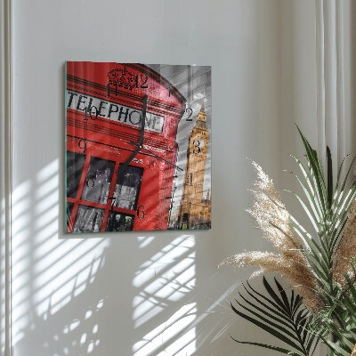 Square wall clock London