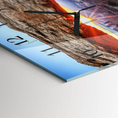 Square wall clock Grand Canyon