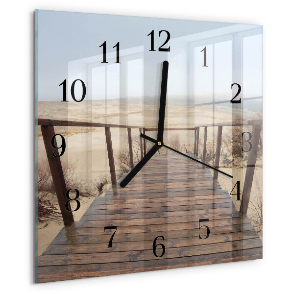 Square wall clock Pier