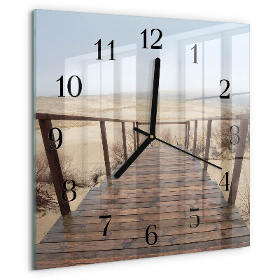 Square wall clock Pier