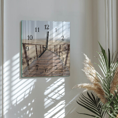 Square wall clock Pier