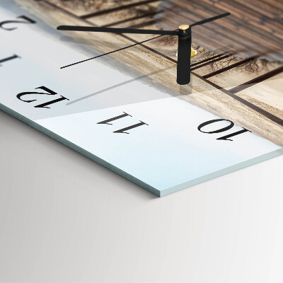 Square wall clock Pier