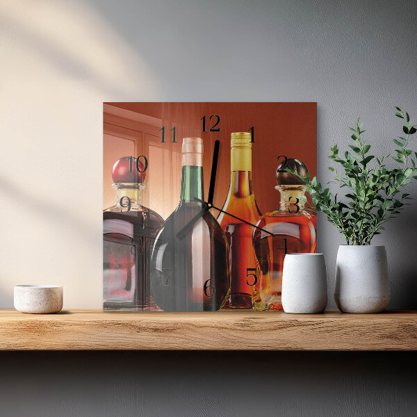 Square wall clock Ghosts