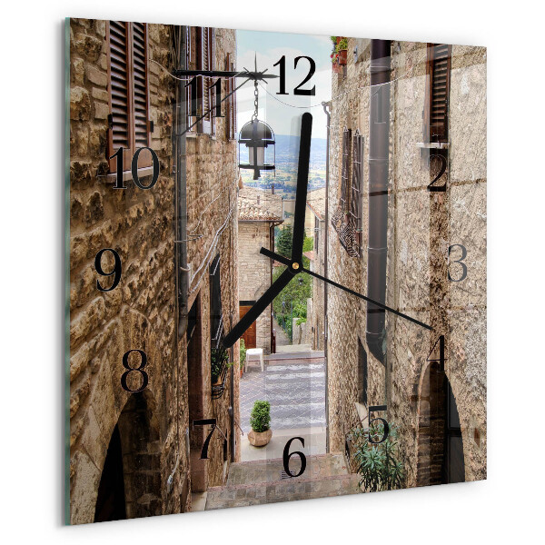Square wall clock Avenue