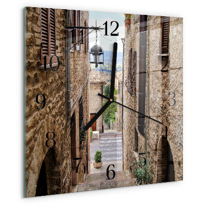 Square wall clock Avenue