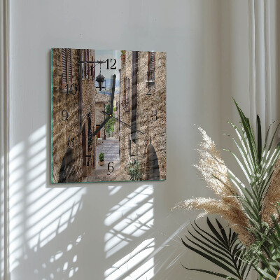 Square wall clock Avenue