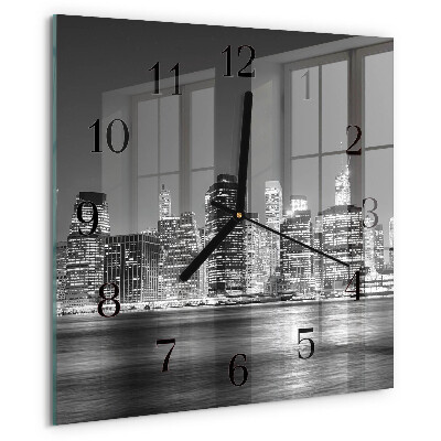 Square wall clock Horizon