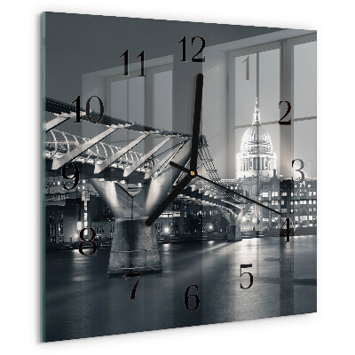 Square wall clock Horizon