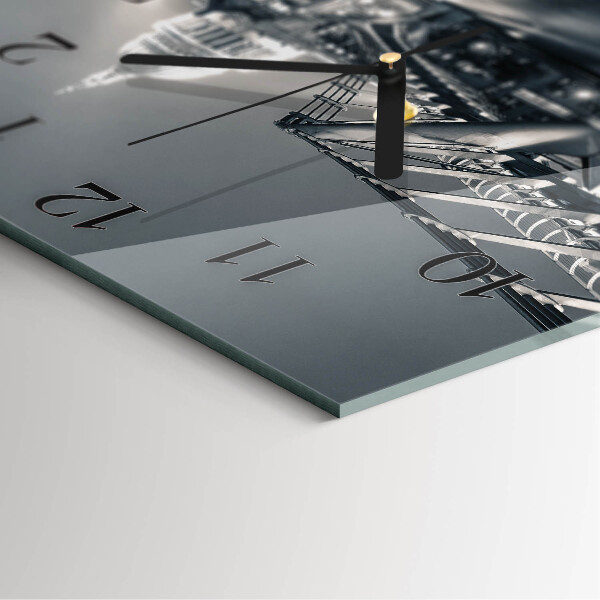 Square wall clock Horizon