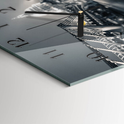 Square wall clock Horizon