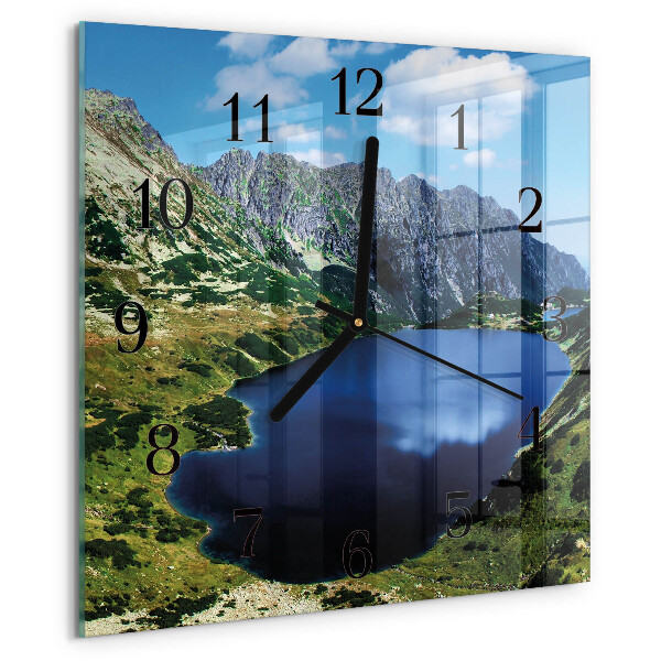 Square wall clock Morskie Oko