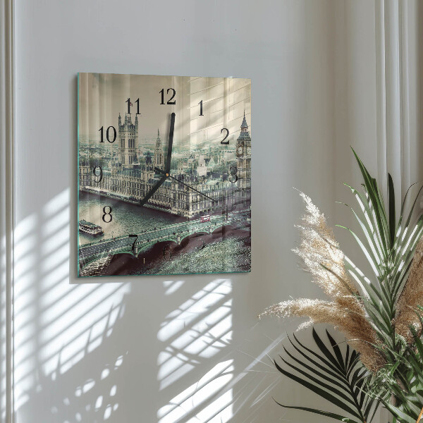 Square wall clock London