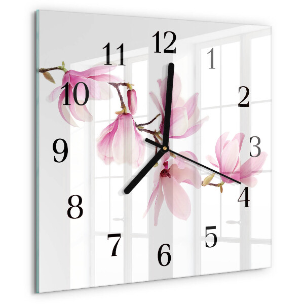 Square wall clock Magnolia