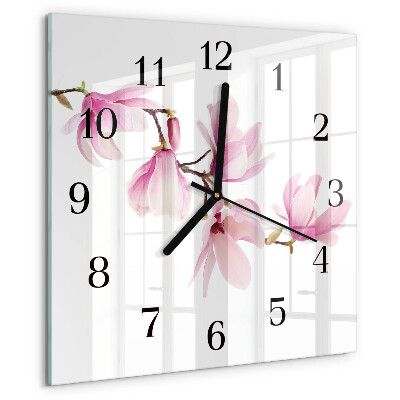 Square wall clock Magnolia