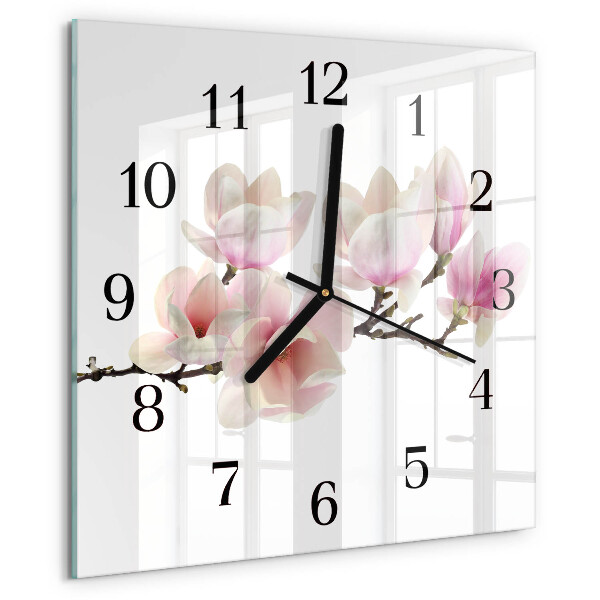 Square wall clock Magnolia