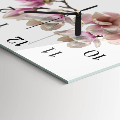 Square wall clock Magnolia