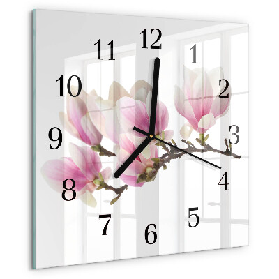 Square wall clock Magnolia