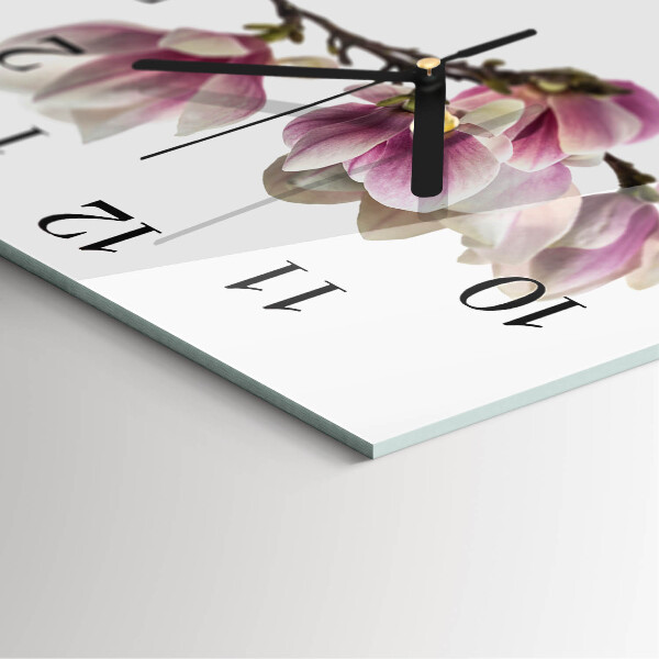 Square wall clock Magnolia