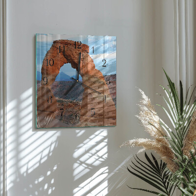 Square wall clock Grand Canyon