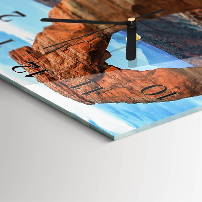 Square wall clock Grand Canyon