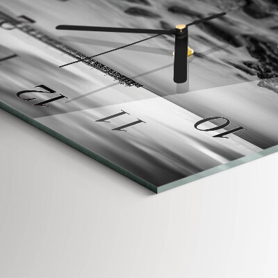 Square wall clock Riverbank