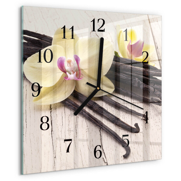 Square wall clock Vanilla