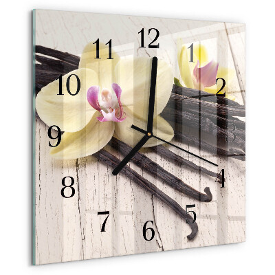 Square wall clock Vanilla