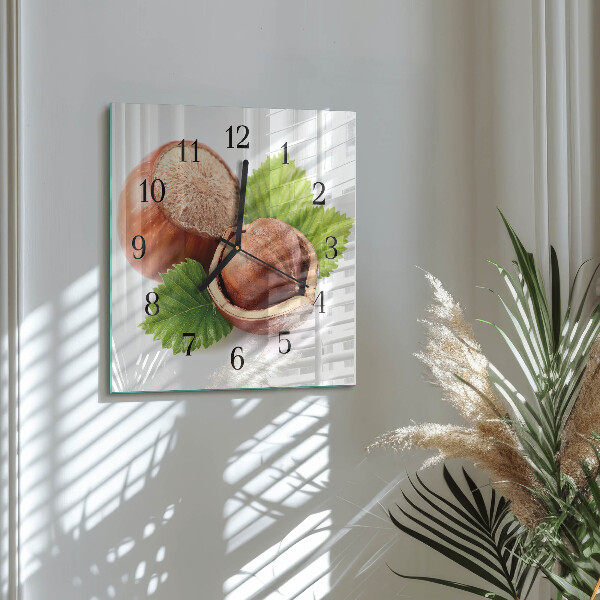 Square wall clock Sand Stones