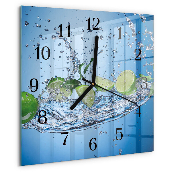 Square wall clock Limes