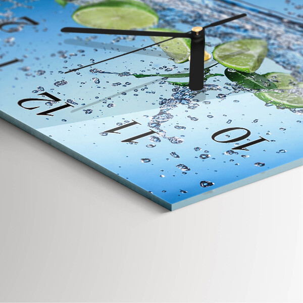 Square wall clock Limes