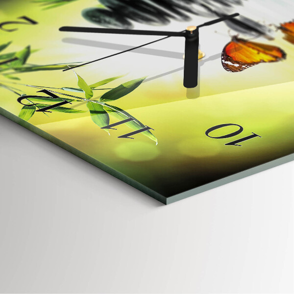 Square wall clock Nature
