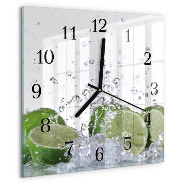 Square wall clock Limes