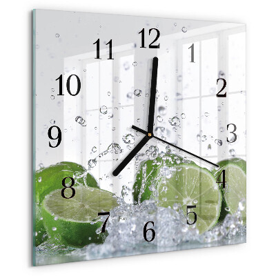 Square wall clock Limes