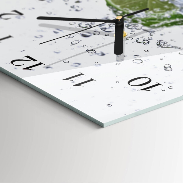 Square wall clock Limes