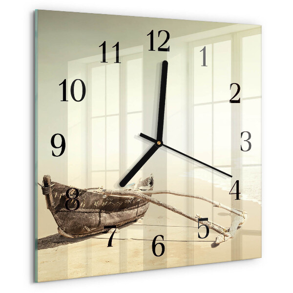 Square wall clock Łódź
