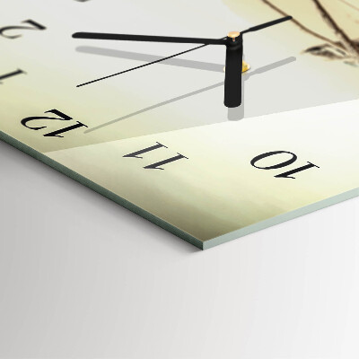 Square wall clock Łódź