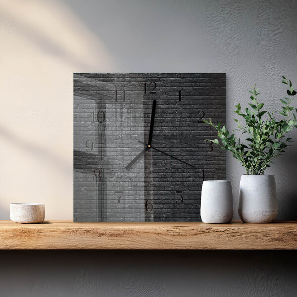 Square wall clock Clinker