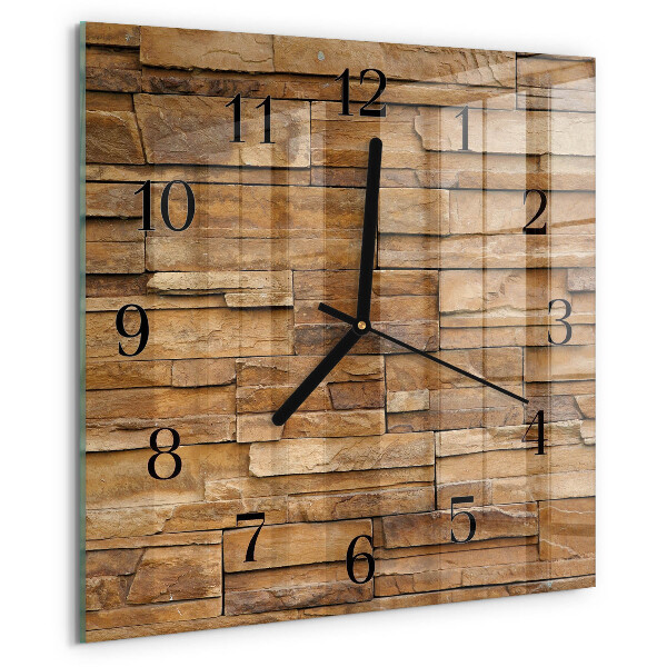 Square wall clock Clinker