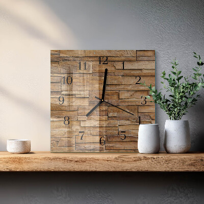 Square wall clock Clinker