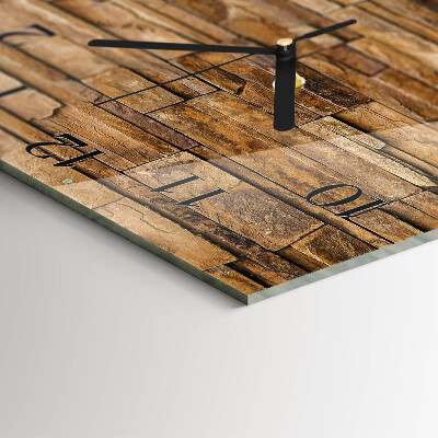 Square wall clock Clinker
