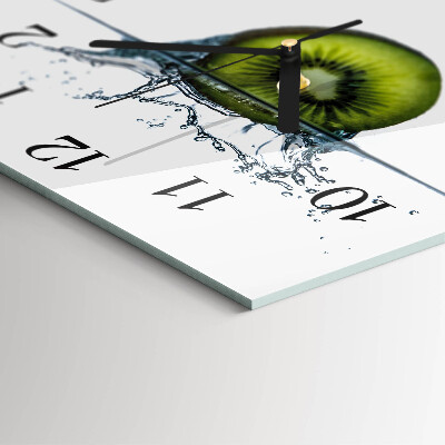 Square wall clock Kiwi