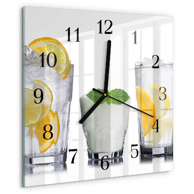 Square wall clock Citric