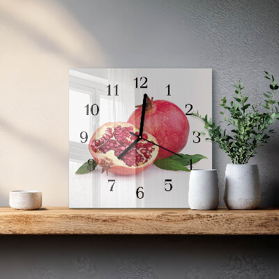 Square wall clock Grenade